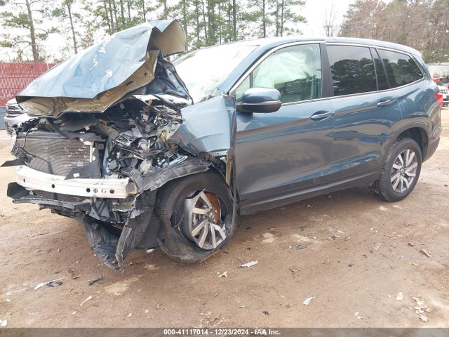 Honda Pilot 2wd Ex-l 2022 5FNYF5H53NB009508 Image 2