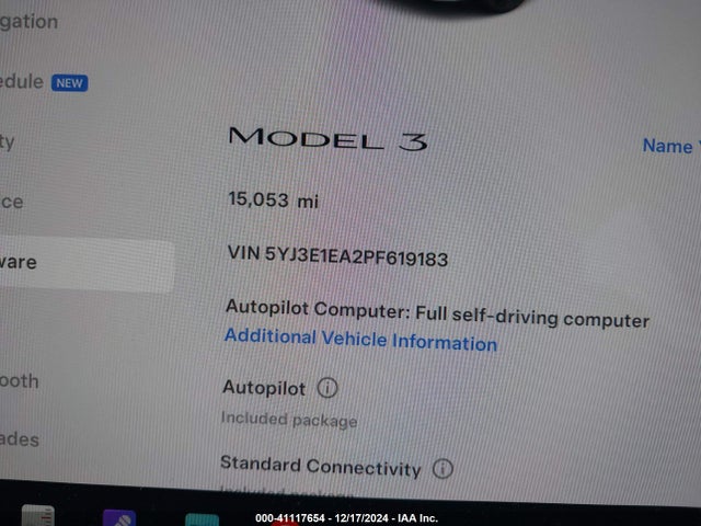 2023 TESLA MODEL 3 5YJ3E1EA2PF619183 Photo 8