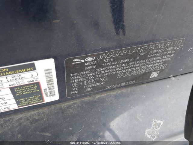 SAJAJ4BV8HA970350 Jaguar Xe 35t Premium