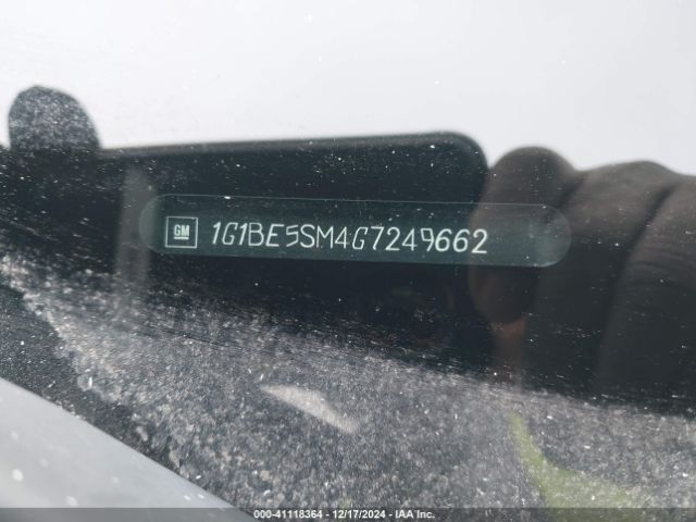 1G1BE5SM4G7249662 Chevrolet Cruze Lt Auto