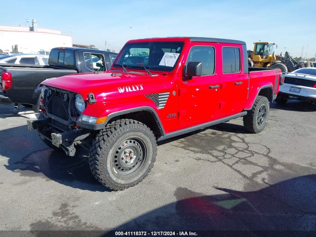 Jeep Gladiator Willys Sport 4x4 2022 1C6HJTAG1NL103051 Image 2