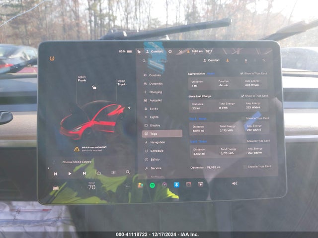 2022 TESLA MODEL 3 5YJ3E1EA9NF189441 Photo 6