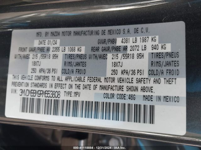 3MVDMBBM9RM653808 Mazda Cx-30 2.5 S Select Sport