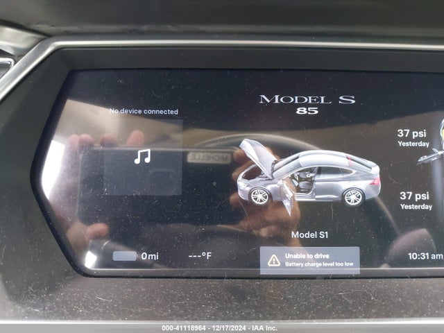 2013 TESLA MODEL S 5YJSA1CN4DFP07726 Photo 6