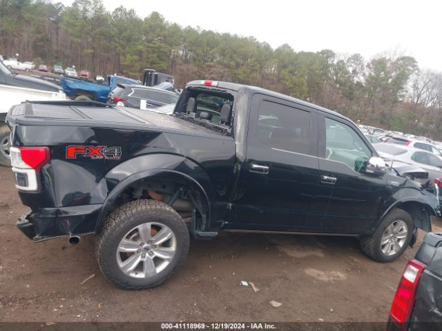 1FTEW1E57JFB80123 Ford F-150 Platinum