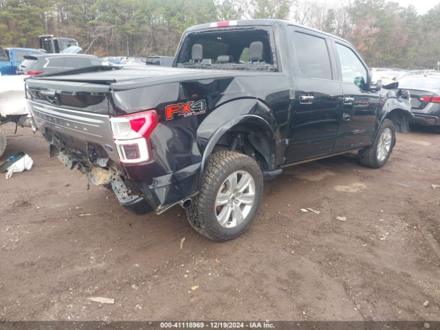 1FTEW1E57JFB80123 Ford F-150 Platinum