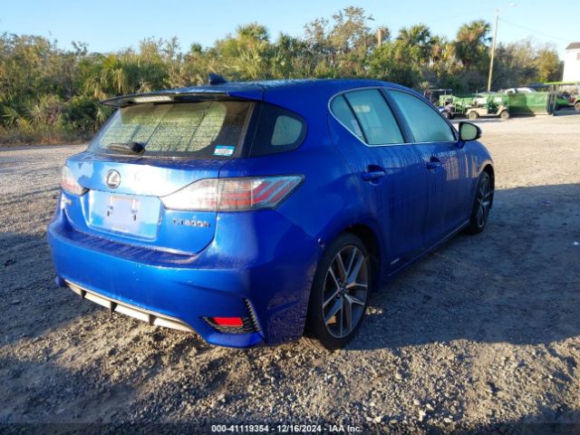 JTHKD5BH2F2236514 Lexus CT 200H