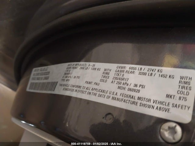 2C4RC1CGXLR233228 Chrysler Voyager Lx
