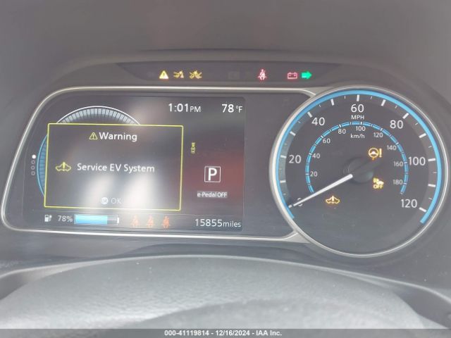 1N4AZ1BV1PC552257 Nissan Leaf S 40 Kwh