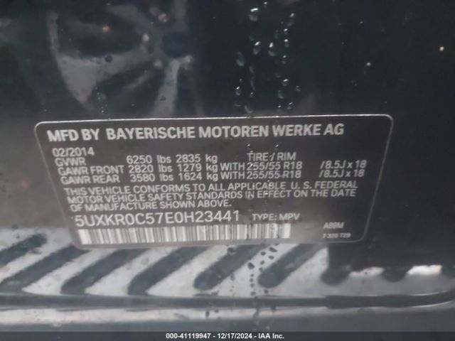 5UXKR0C57E0H23441 BMW X5 Xdrive35i