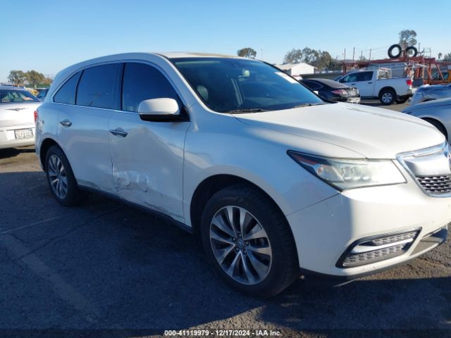 5FRYD3H68EB010963 Acura Mdx Technology Pkg W/entertainment Pkg