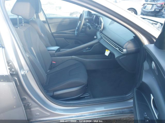 KMHLM4AJ5MU005379 Hyundai Elantra Hybrid Blue