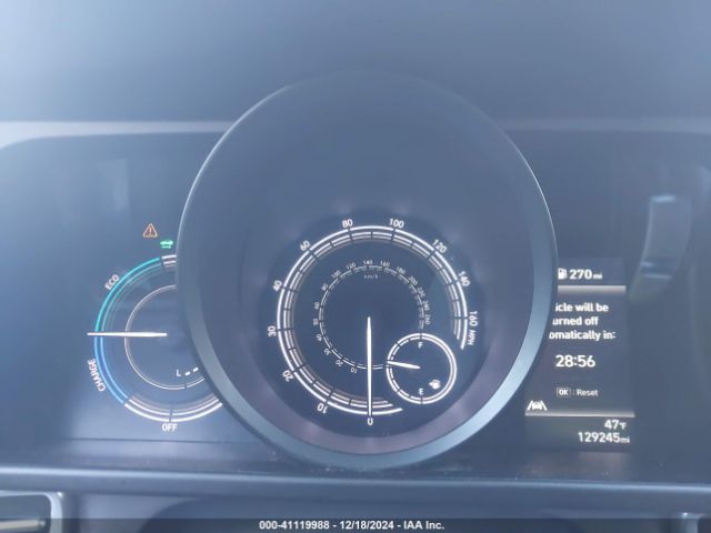 KMHLM4AJ5MU005379 Hyundai Elantra Hybrid Blue