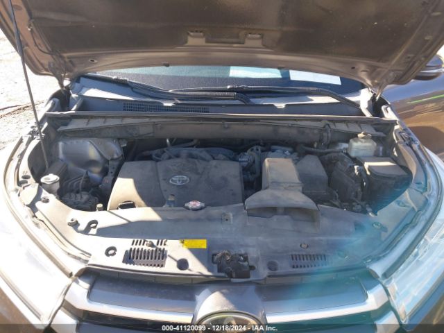 5TDKZRFH5HS524043 Toyota Highlander Xle