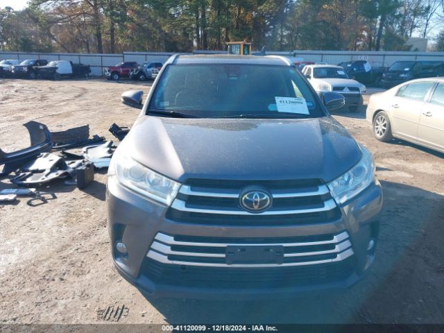 5TDKZRFH5HS524043 Toyota Highlander Xle