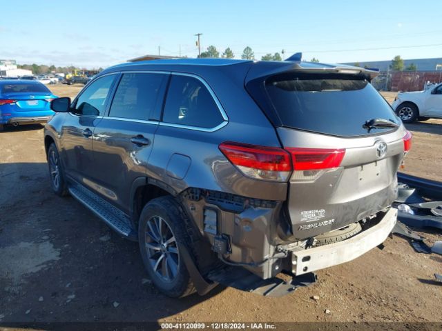 5TDKZRFH5HS524043 Toyota Highlander Xle