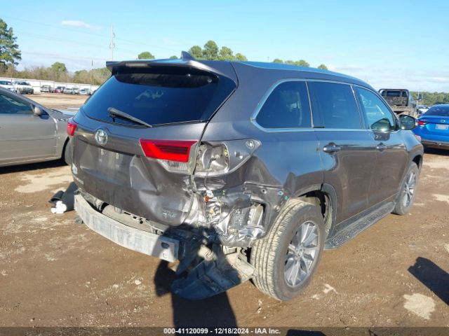 5TDKZRFH5HS524043 Toyota Highlander Xle