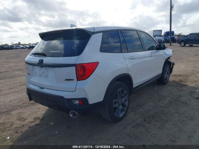 5FNYF8H54PB017203 Honda Passport Awd Ex-l