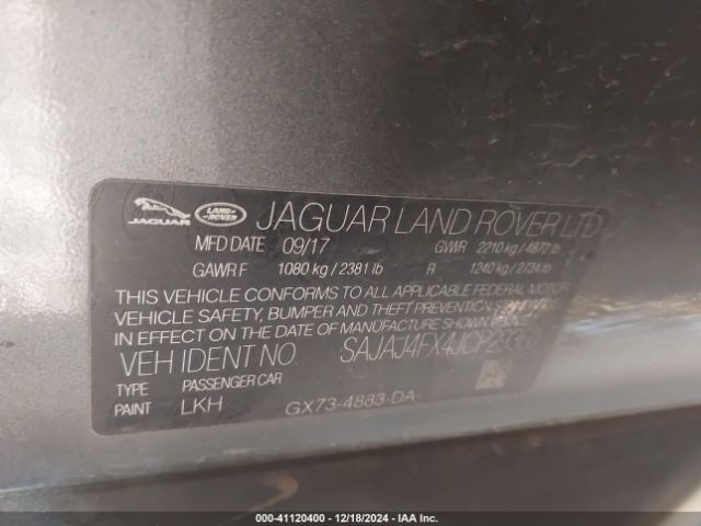 2018 JAGUAR XE SAJAJ4FX4JCP29360 Photo 8