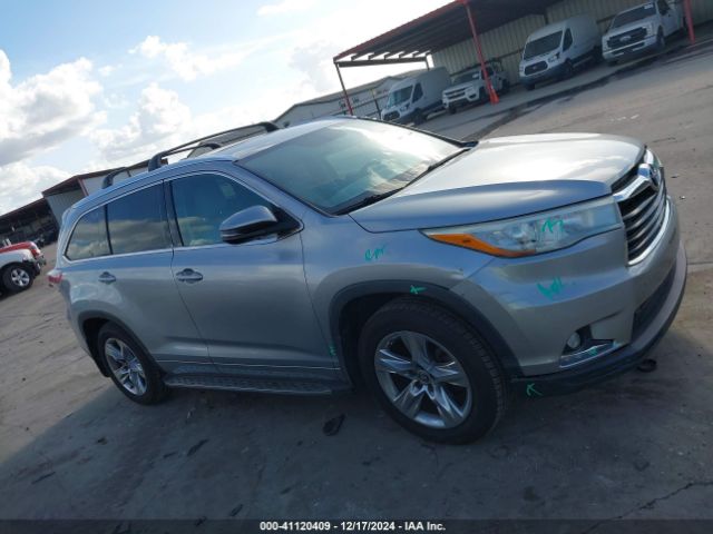 5TDYKRFH3GS125743 Toyota Highlander Limited V6