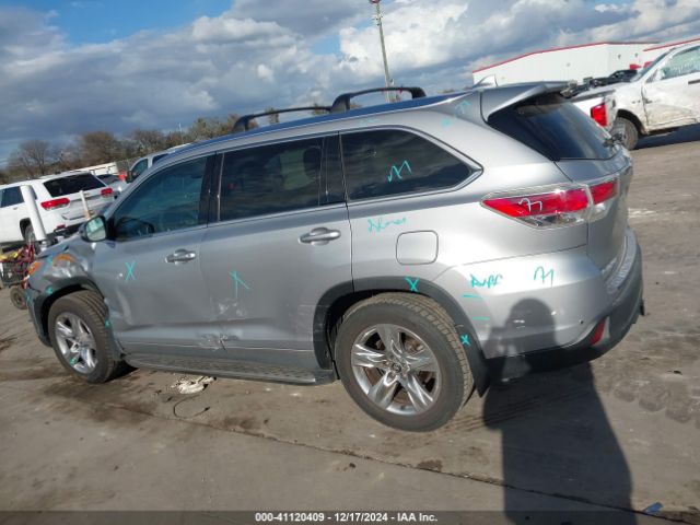 5TDYKRFH3GS125743 Toyota Highlander Limited V6