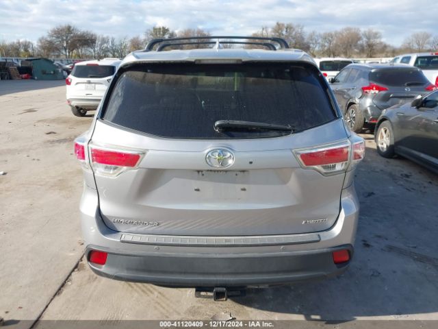 5TDYKRFH3GS125743 Toyota Highlander Limited V6