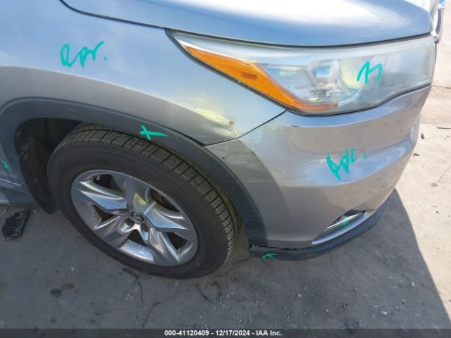 5TDYKRFH3GS125743 Toyota Highlander Limited V6