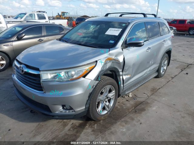 5TDYKRFH3GS125743 Toyota Highlander Limited V6