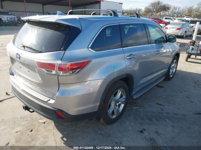 5TDYKRFH3GS125743 Toyota Highlander Limited V6