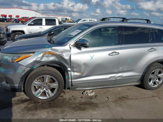5TDYKRFH3GS125743 Toyota Highlander Limited V6