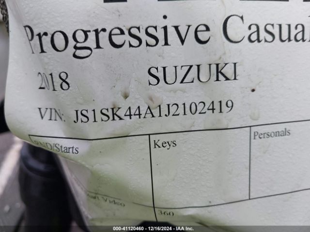 2018 SUZUKI DR-Z400 JS1SK44A1J2102419 Photo 9