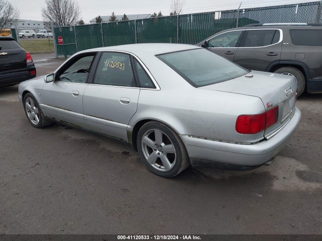 2001 AUDI S8 WAUGU54D81N012542 Photo 2