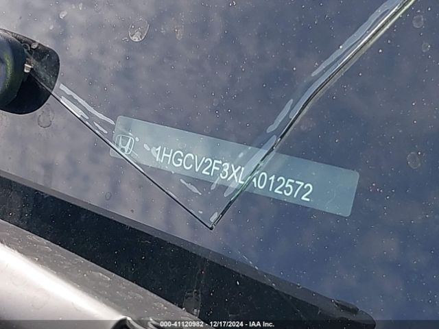 1HGCV2F3XLA012572 Honda Accord Sport 2.0t