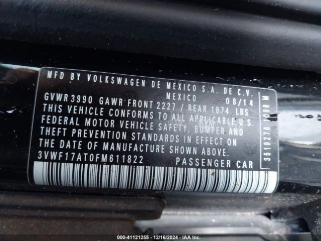 3VWF17AT0FM611822 Volkswagen Beetle 1.8t Classic