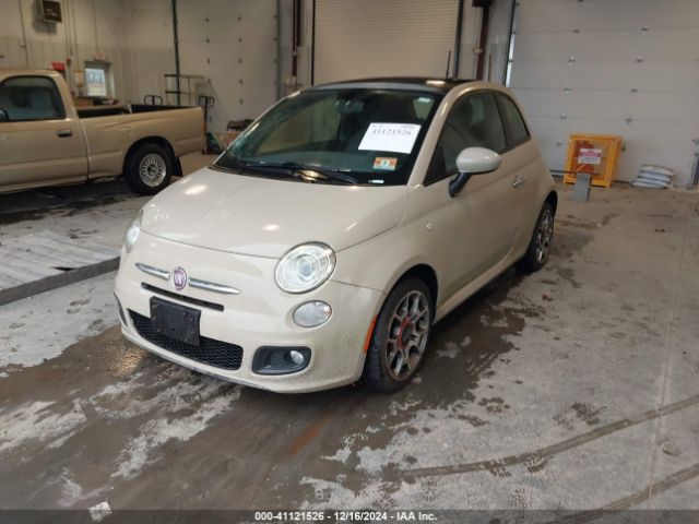 2012 FIAT 500 3C3CFFBR0CT335927 Photo 1