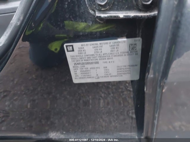 Chevrolet Equinox 2lt 2014 2GNFLGE32E6201000 Image 9