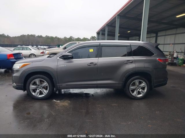 5TDDCRFH2GS020008 Toyota Highlander Hybrid Limited