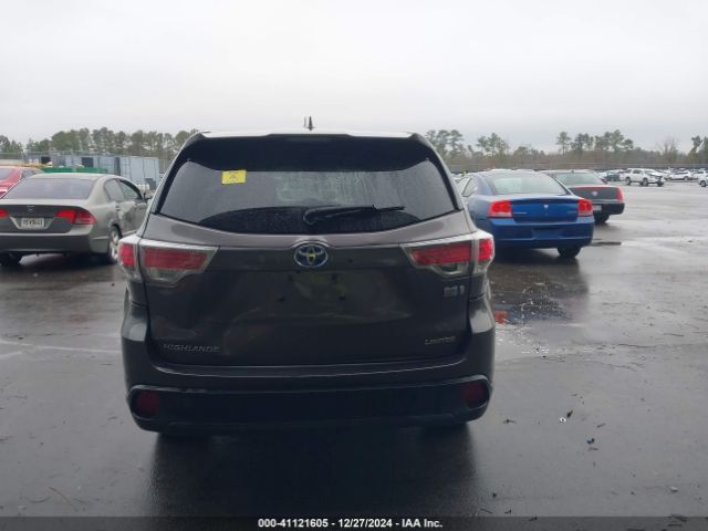 5TDDCRFH2GS020008 Toyota Highlander Hybrid Limited