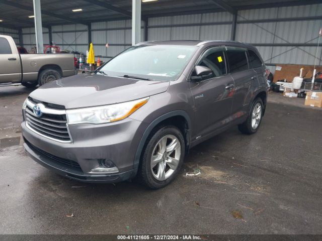 5TDDCRFH2GS020008 Toyota Highlander Hybrid Limited