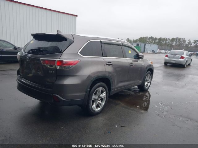 5TDDCRFH2GS020008 Toyota Highlander Hybrid Limited