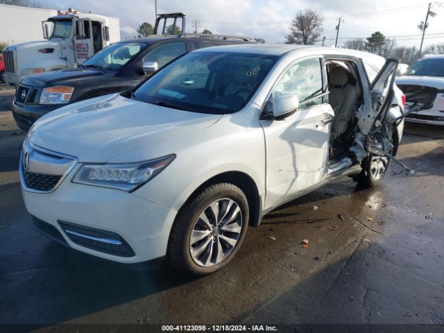 5FRYD3H44FB014380 Acura Mdx Technology Package