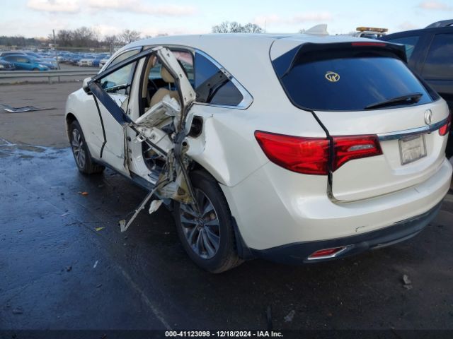 5FRYD3H44FB014380 Acura Mdx Technology Package