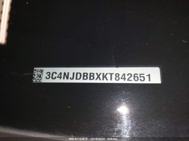 3C4NJDBBXKT842651 Jeep Compass Altitude 4x4