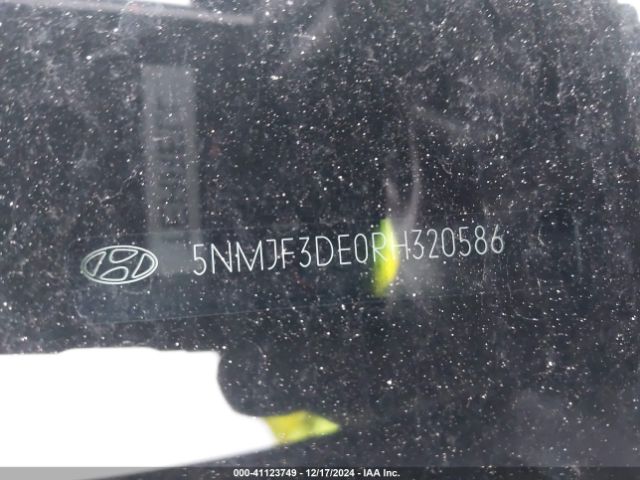 5NMJF3DE0RH320586 Hyundai TUCSON SEL