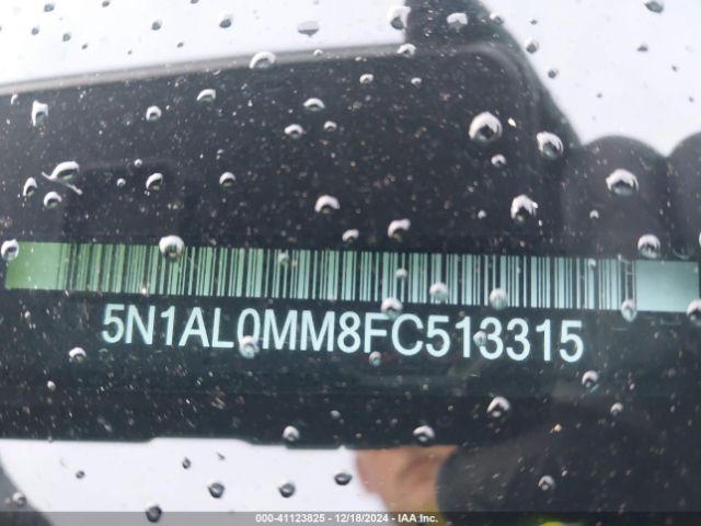 5N1AL0MM8FC513315 Infiniti QX60