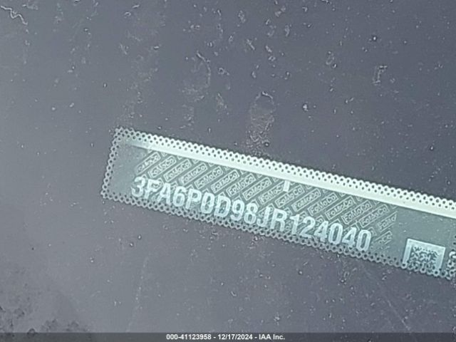 3FA6P0D98JR124040 Ford Fusion Titanium