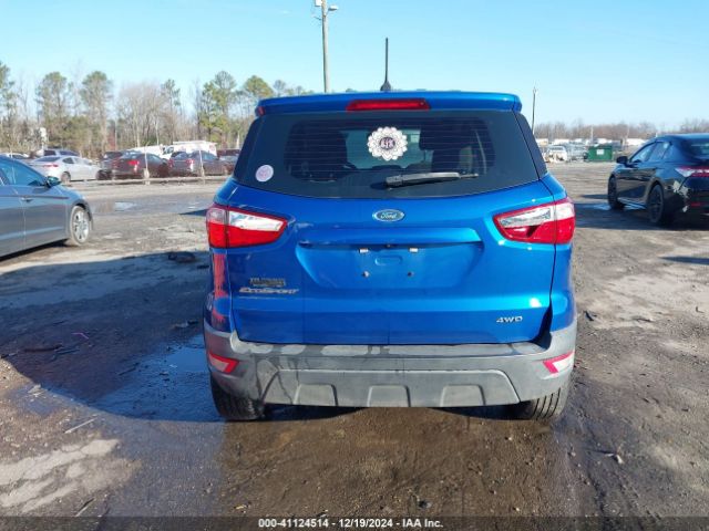 MAJ6P1SL1JC225309 Ford ECOSPORT S