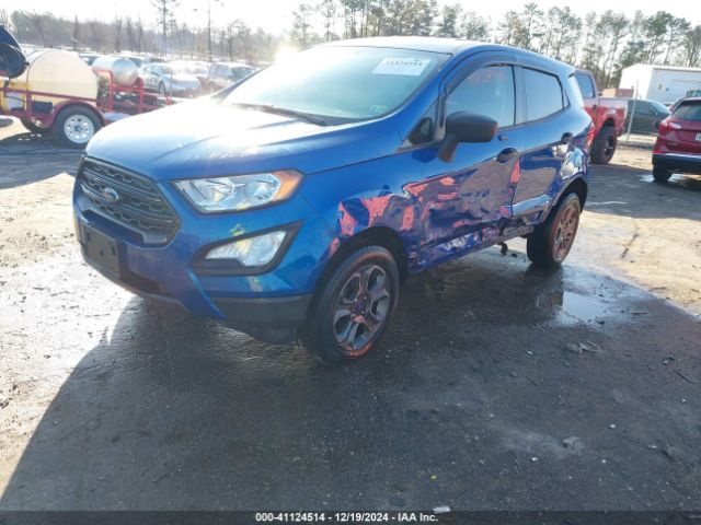 MAJ6P1SL1JC225309 Ford ECOSPORT S