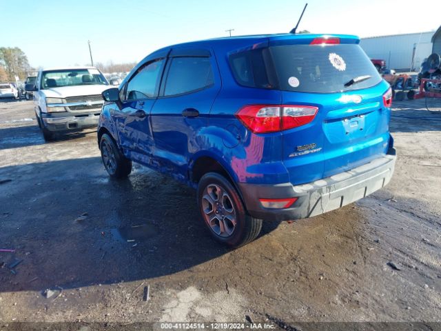 MAJ6P1SL1JC225309 Ford ECOSPORT S