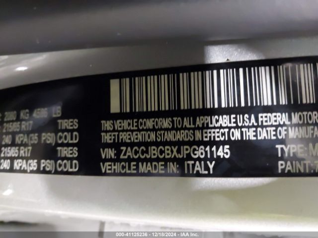 ZACCJBCBXJPG61145 Jeep Renegade Trailhawk 4x4